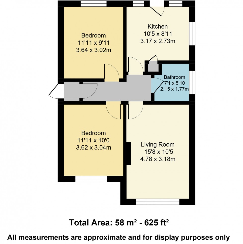 Floorplan for Southwood Road, Whitstable