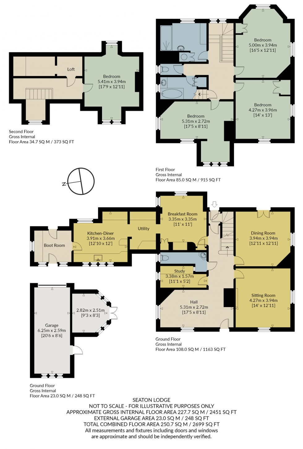 Floorplan for Northwood Road, Tankerton