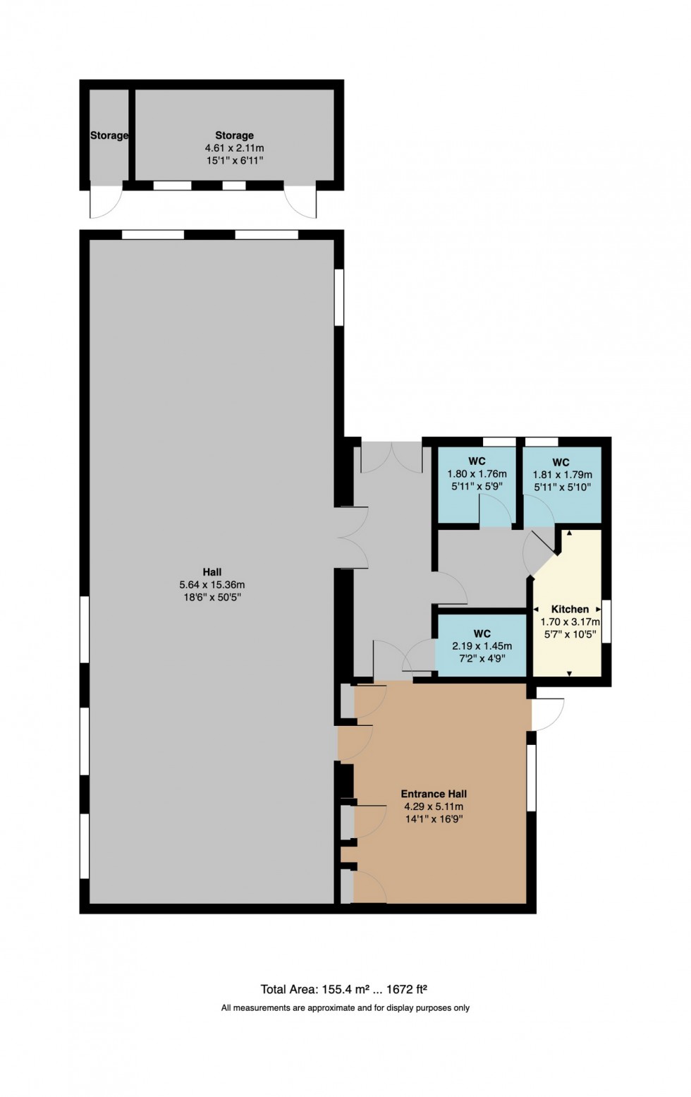 Floorplan for Albert Street, Whitstable.