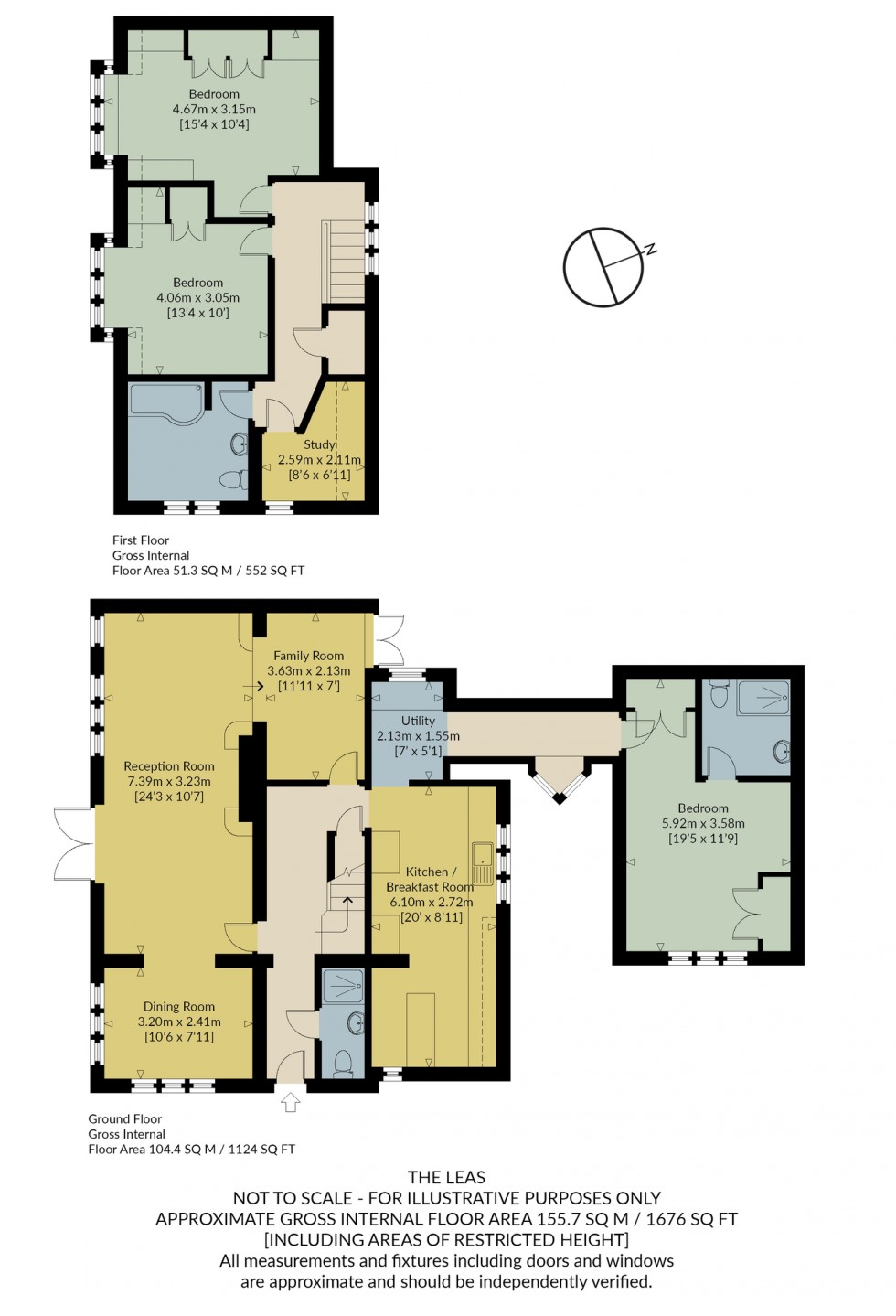 Floorplan for The Leas, Chestfield