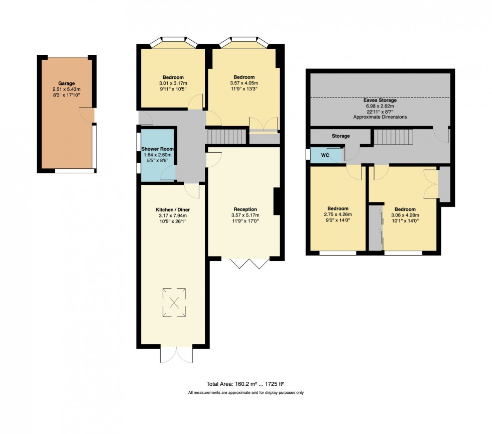 Floorplan for Virginia Road, Whitstable