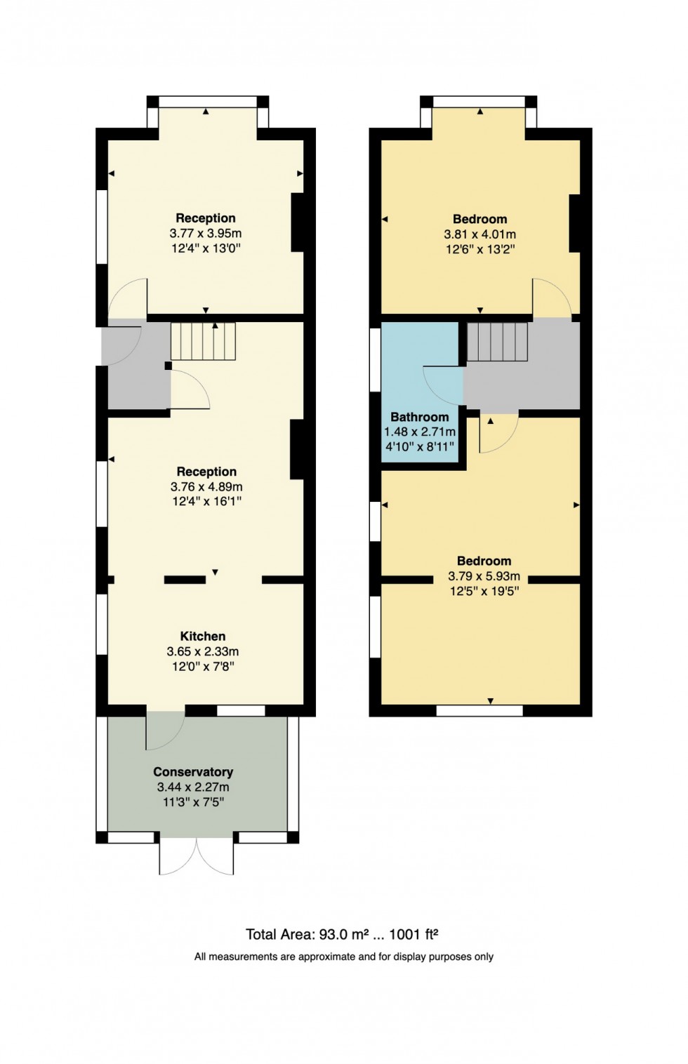 Floorplan for Cromwell Road, Whitstable