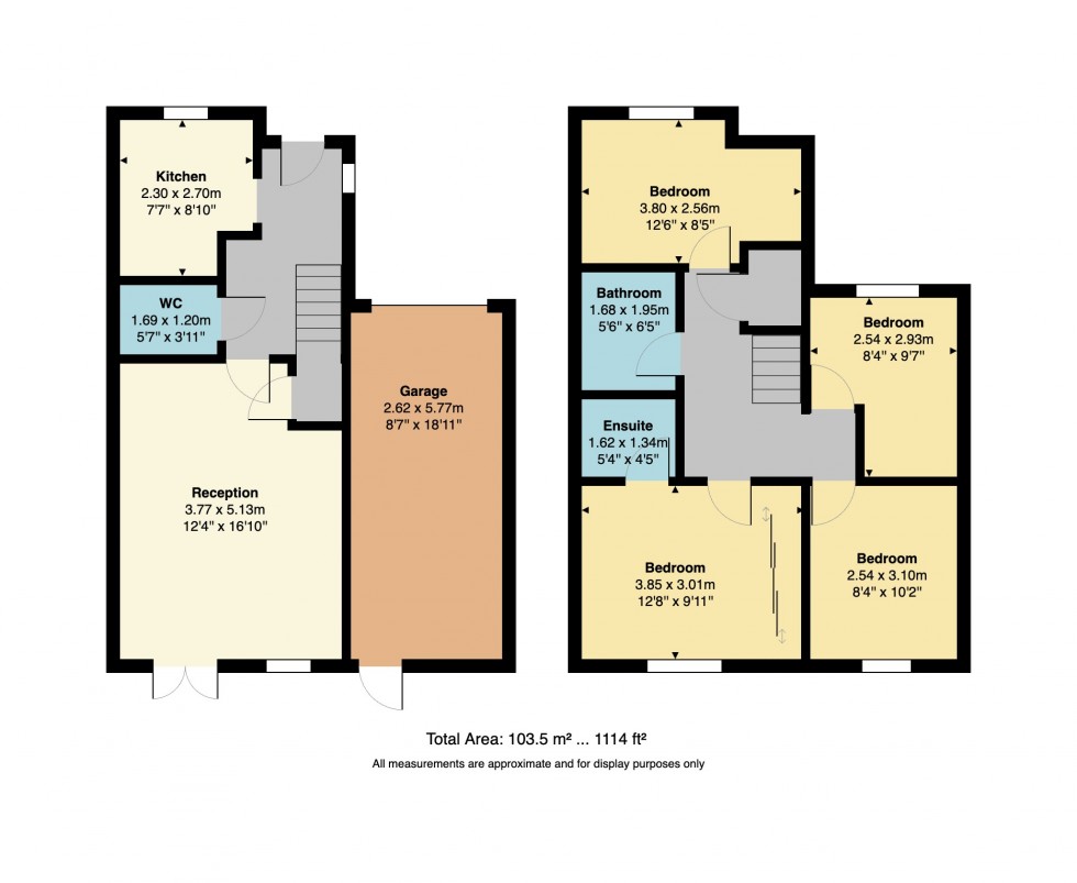 Floorplan for Tradewinds, Whitstable.