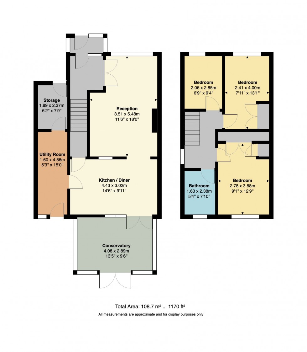 Floorplan for Old Bridge Road, Whitstable