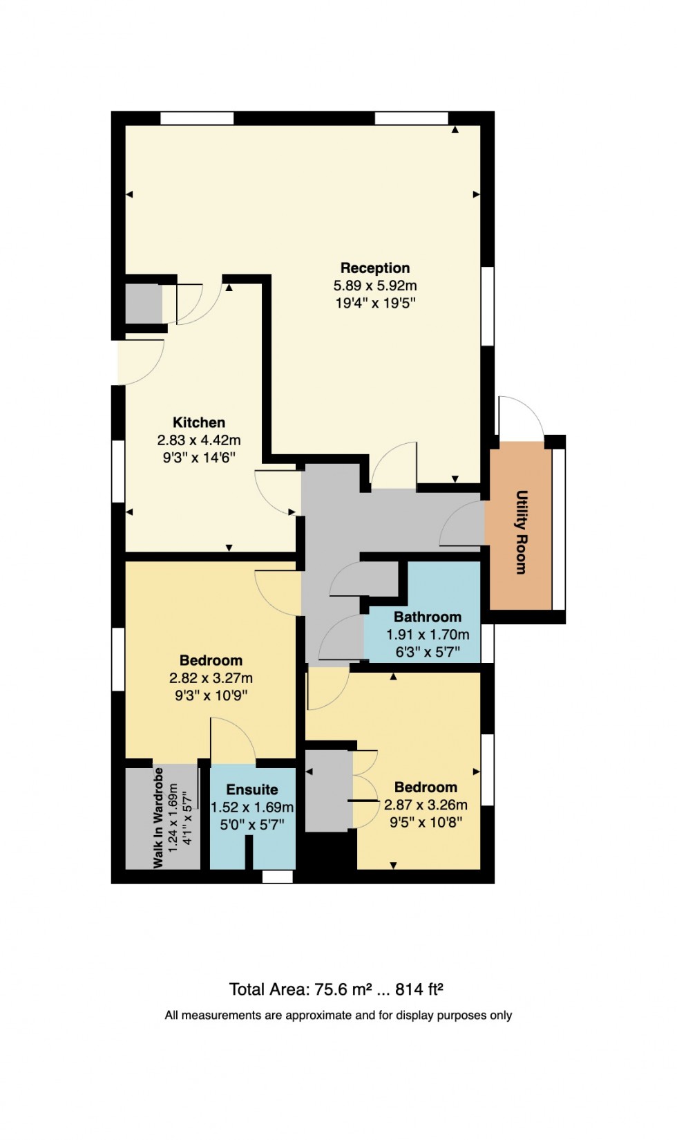 Floorplan for Woodlands Estate, Blean, Canterbury, Kent