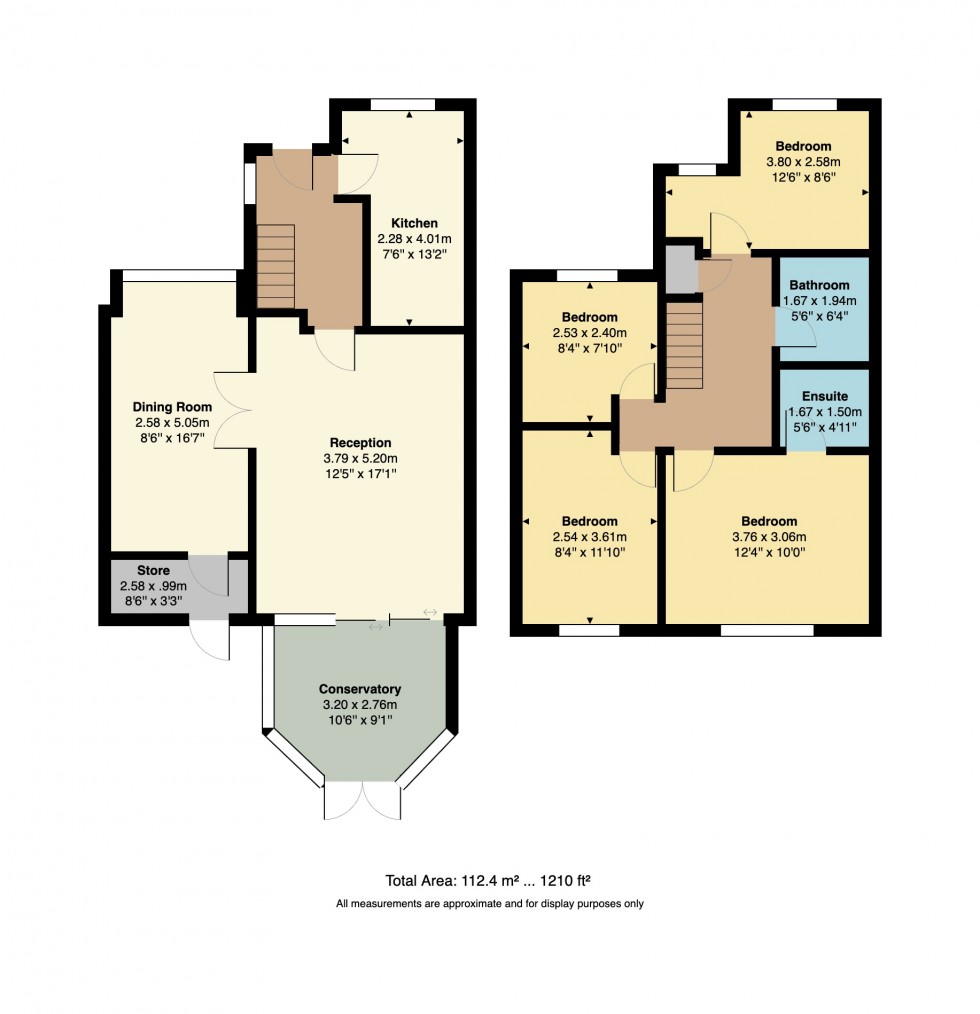 Floorplan for Royal Native Way, Whitstable