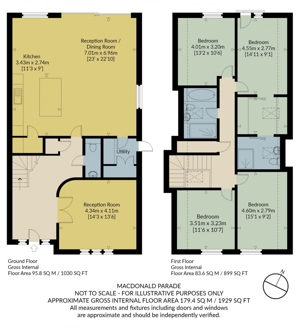 Floorplan for Macdonald Parade, Whitstable