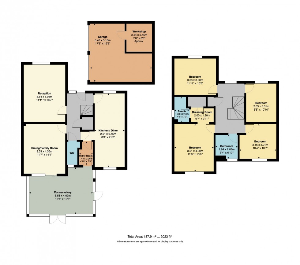 Floorplan for Major Close, Whitstable