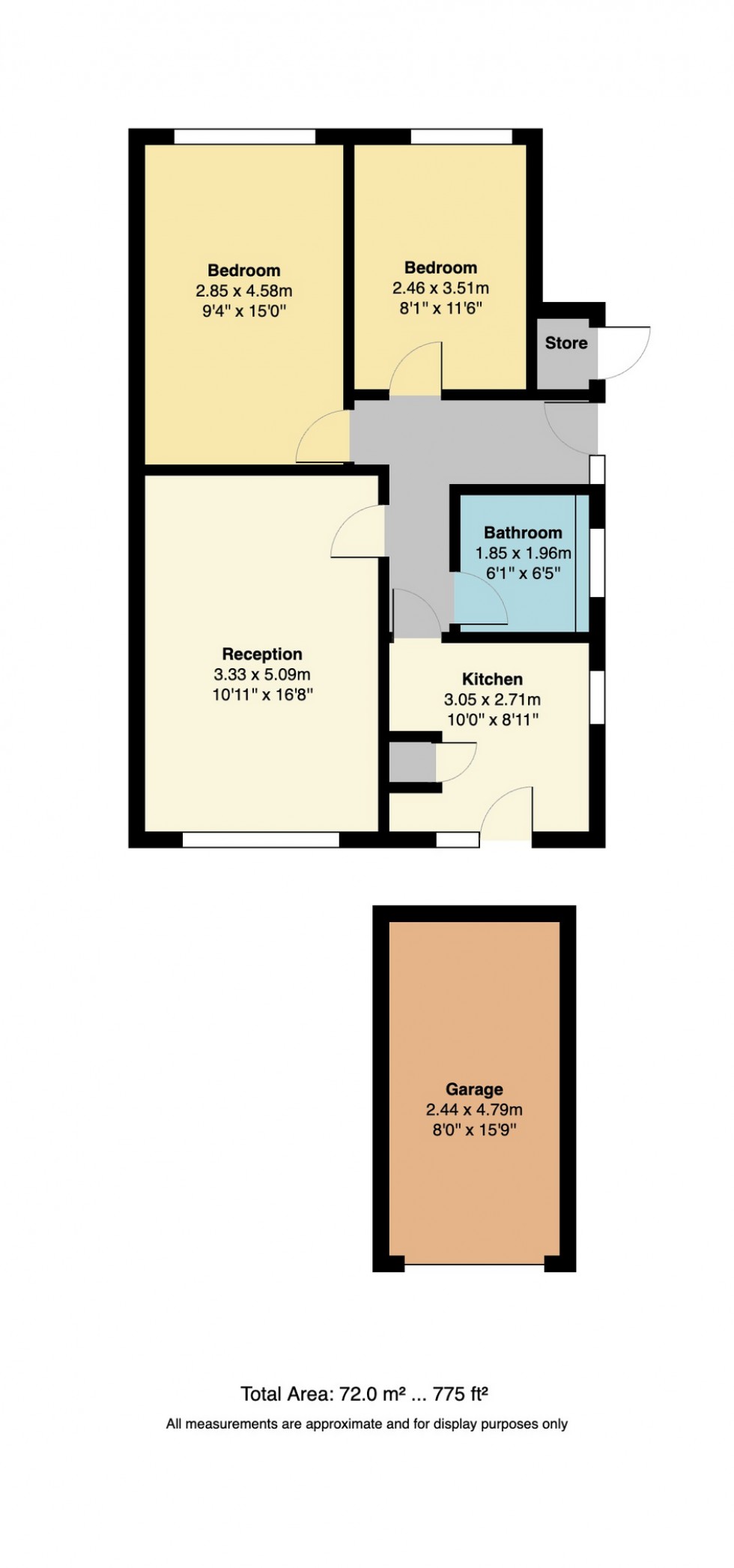 Floorplan for Maugham Court, Whitstable