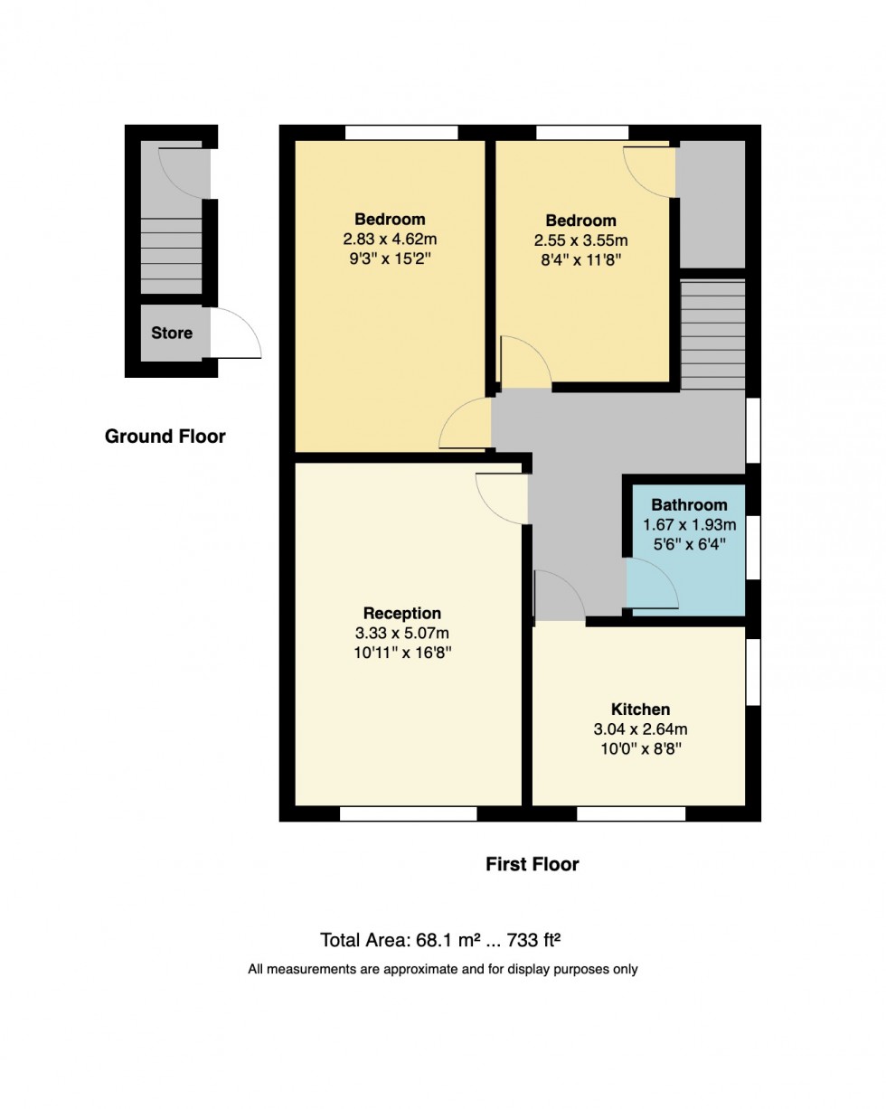 Floorplan for Glebe Way, Whitstable, Kent