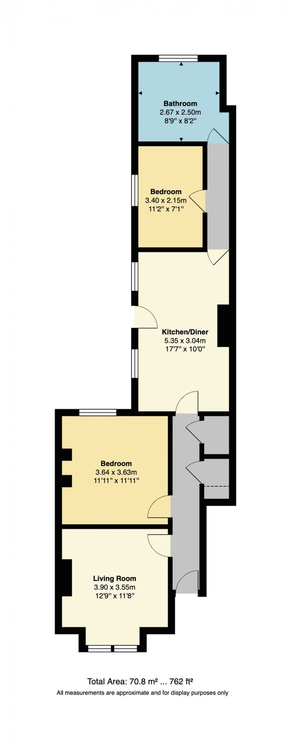 Floorplan for Arkley Road, Herne Bay, Kent