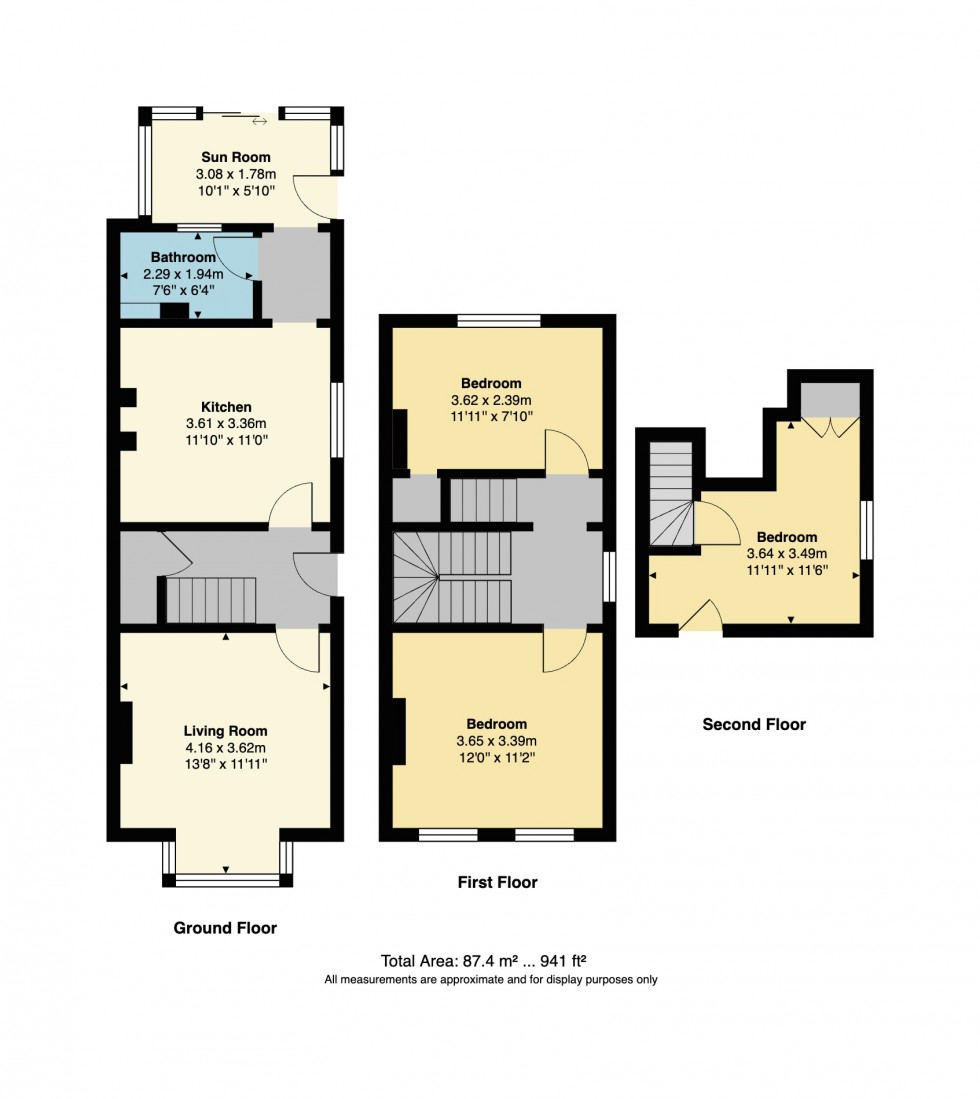 Floorplan for Arkley Road, Herne Bay, Kent