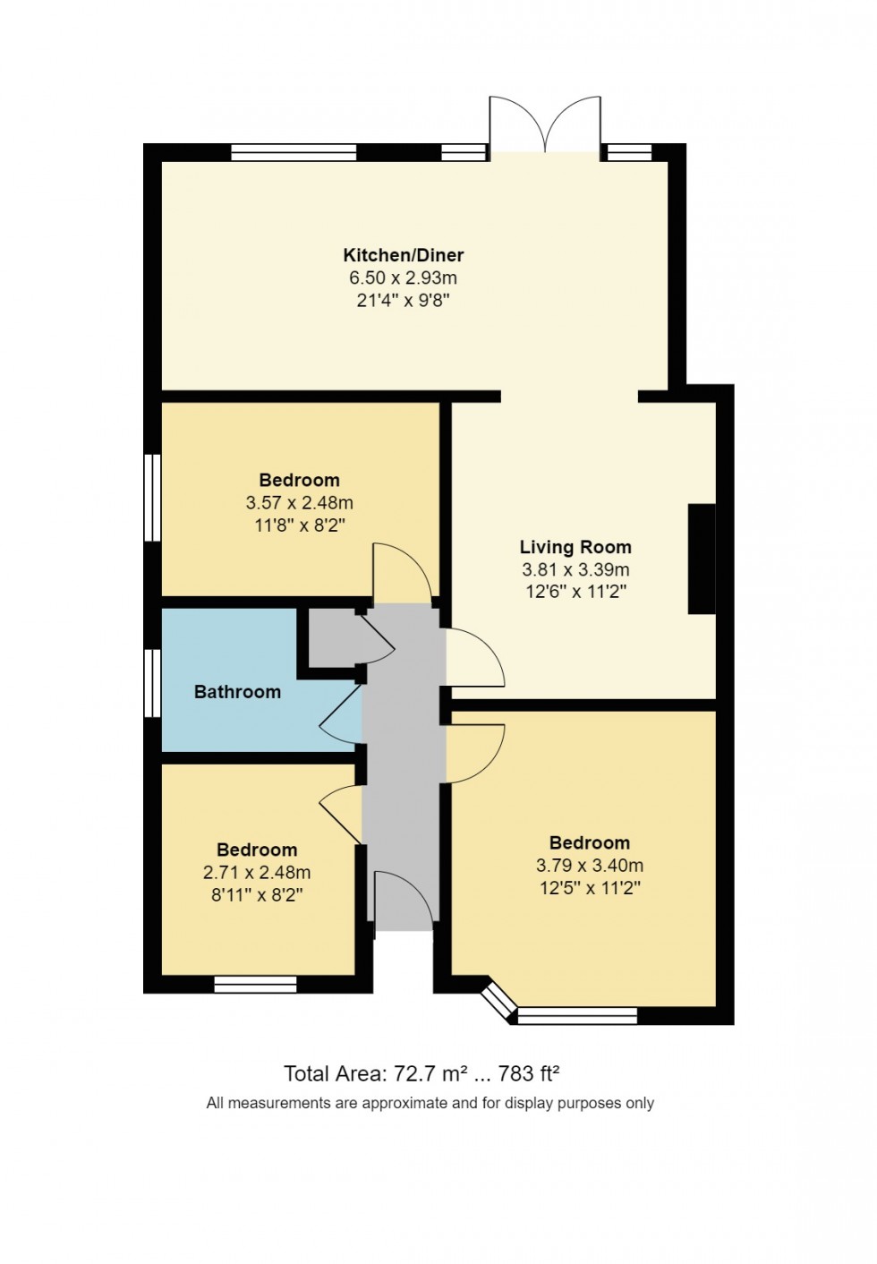 Floorplan for Blean View Road, Herne Bay, Kent