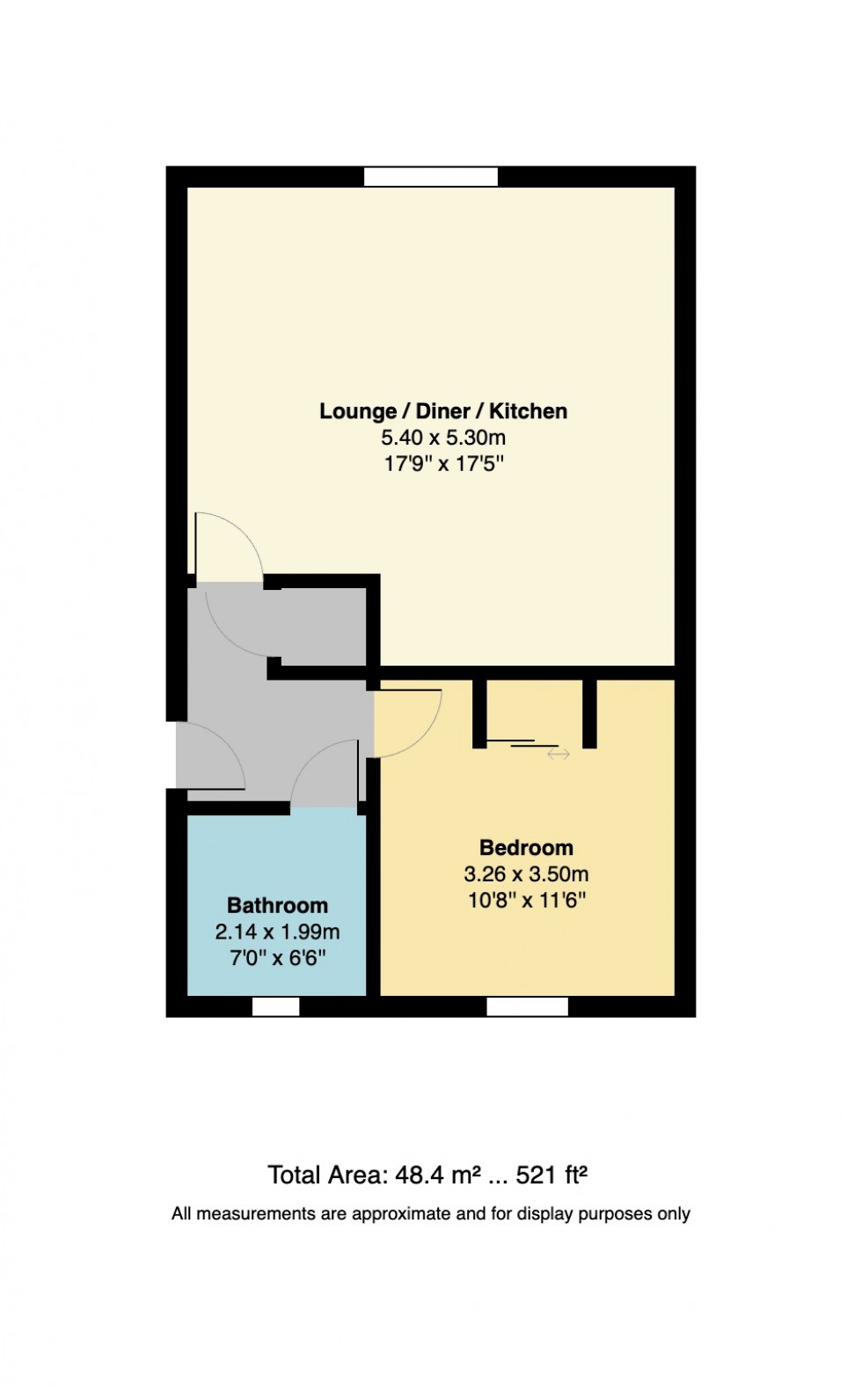 Floorplan for Sidney Grove, Herne Bay, Kent