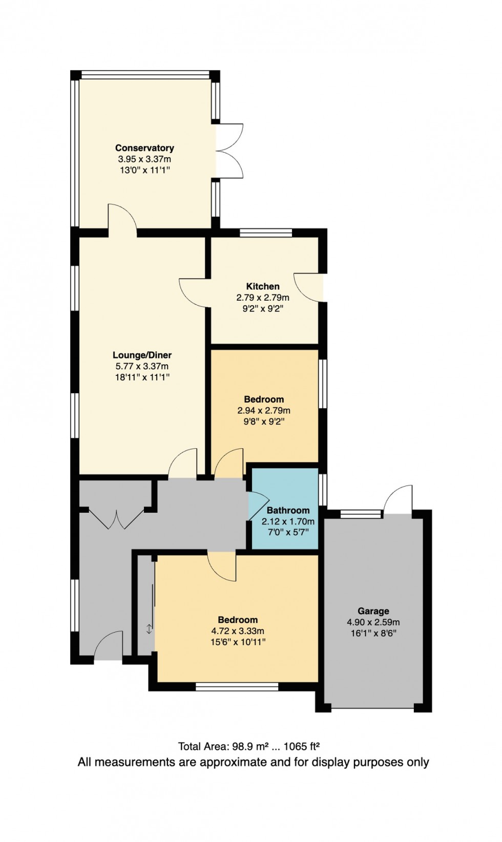 Floorplan for Lismore Road, Herne Bay