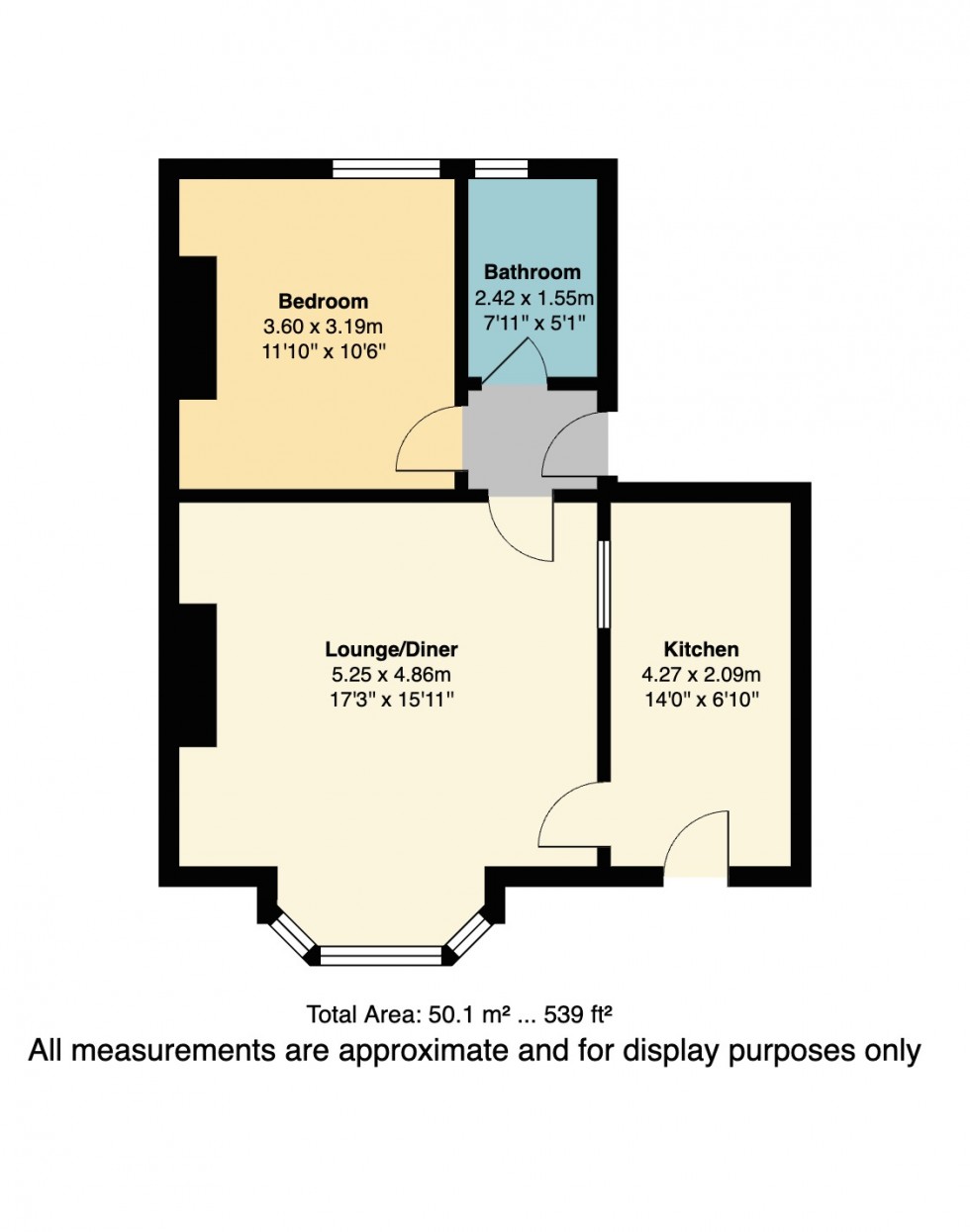 Floorplan for Central Parade, Herne Bay