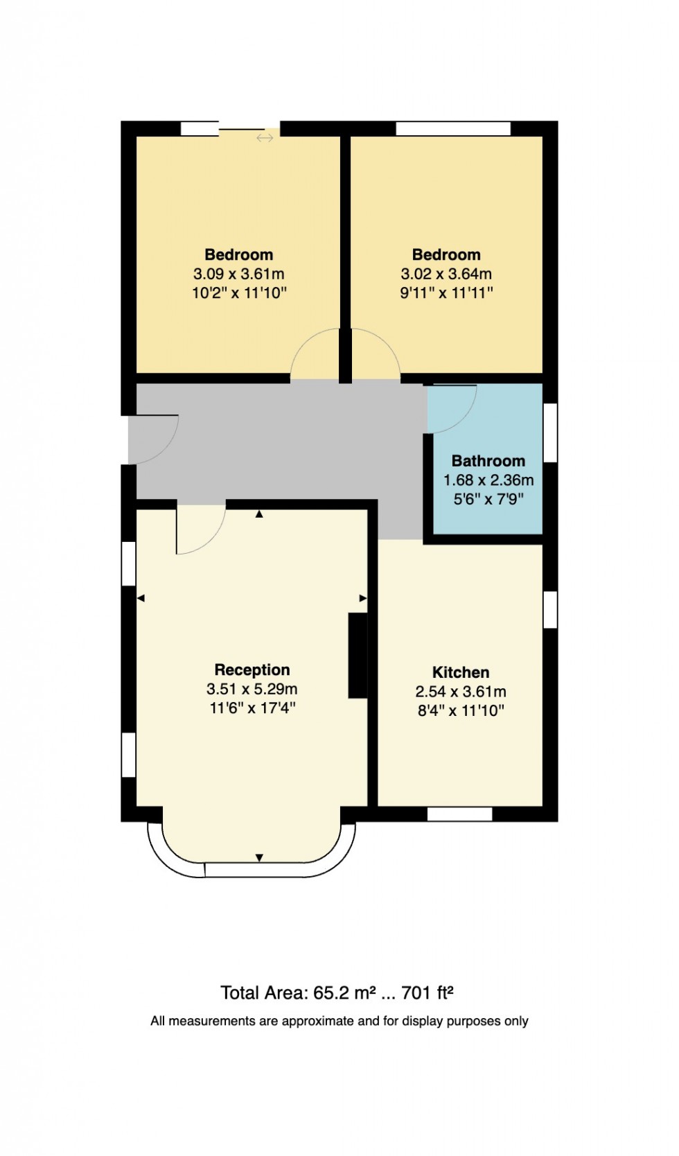 Floorplan for Albany Drive, Herne Bay, Kent