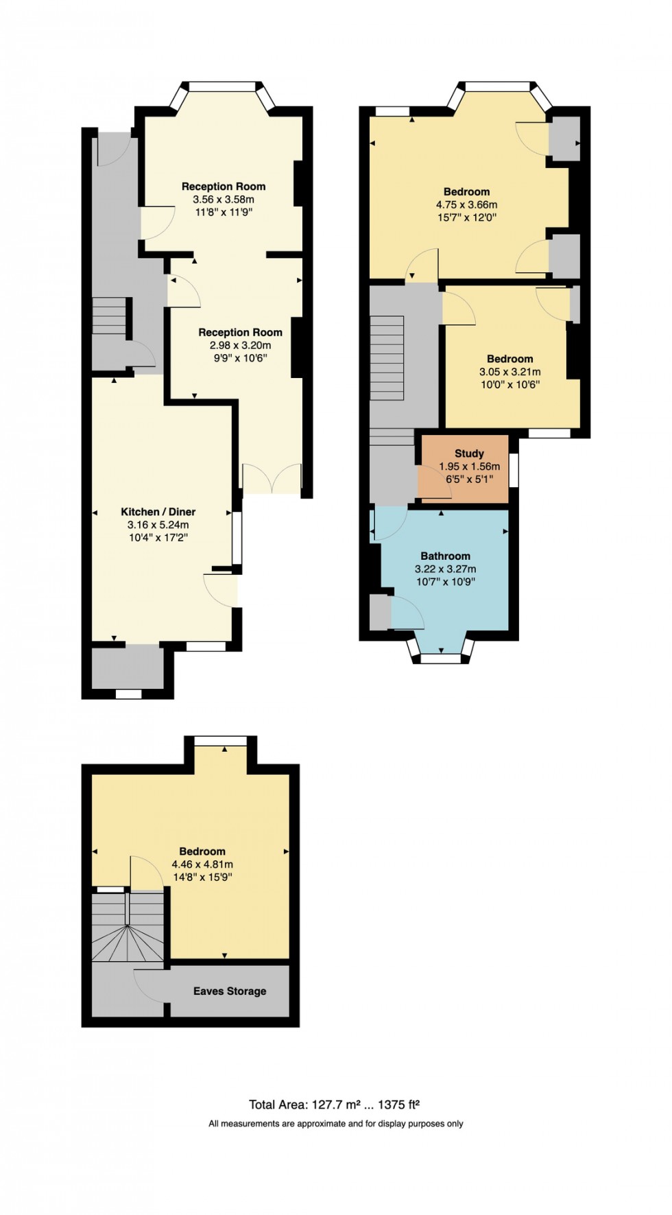 Floorplan for Mortimer Street, Herne Bay