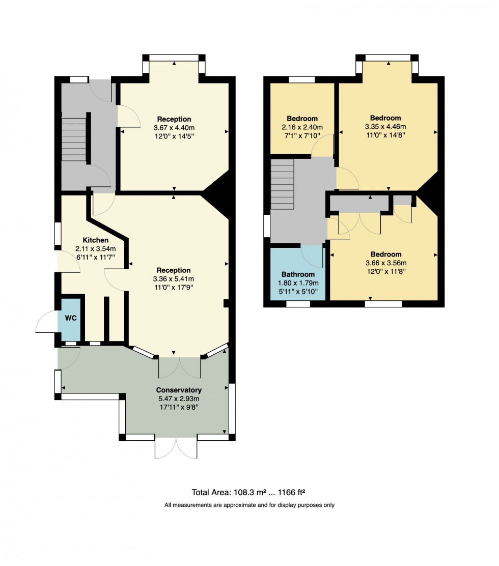 Floorplan for Reculver Road, Herne Bay, Kent