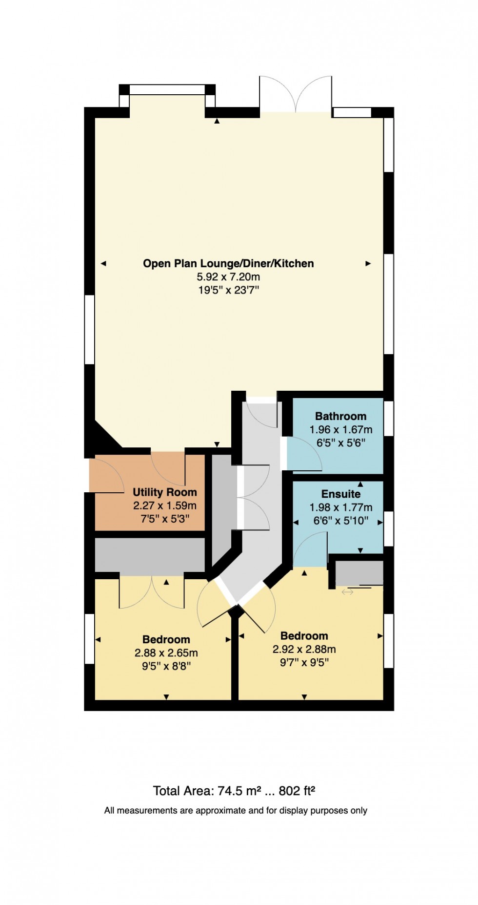 Floorplan for Rose Way, Herne Bay, Kent