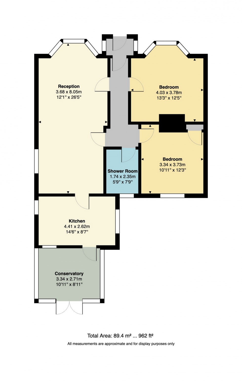 Floorplan for Holmscroft Road, Herne Bay, Kent