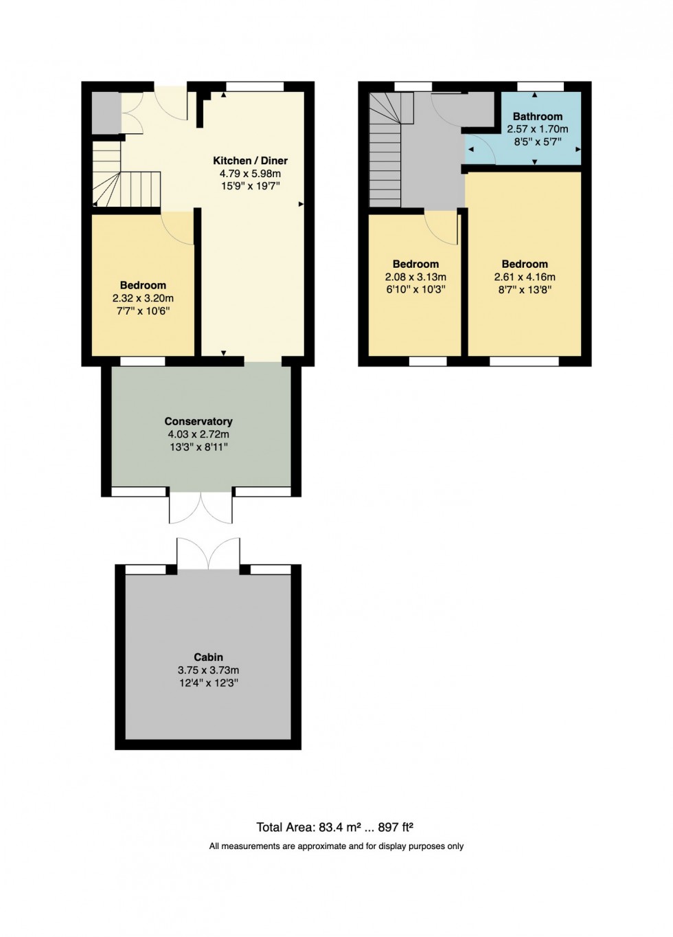 Floorplan for Churchill Avenue, Herne Bay, Kent