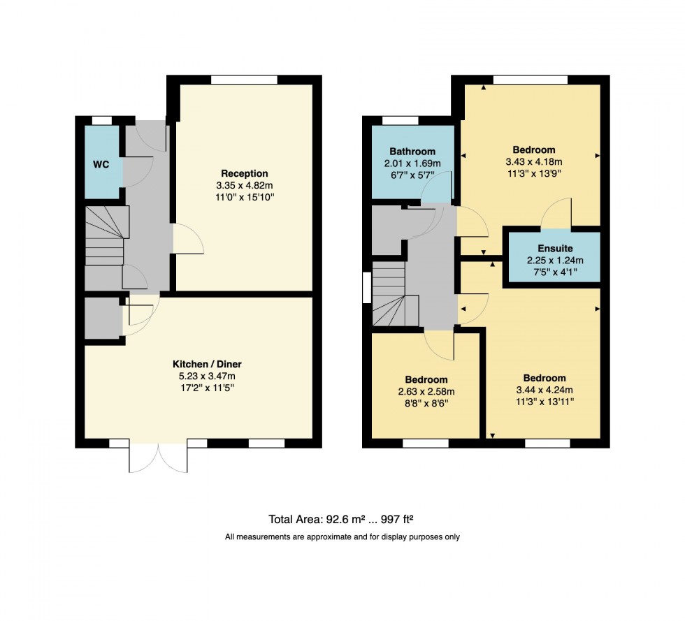 Floorplan for Robinson Road, Herne Bay, Kent