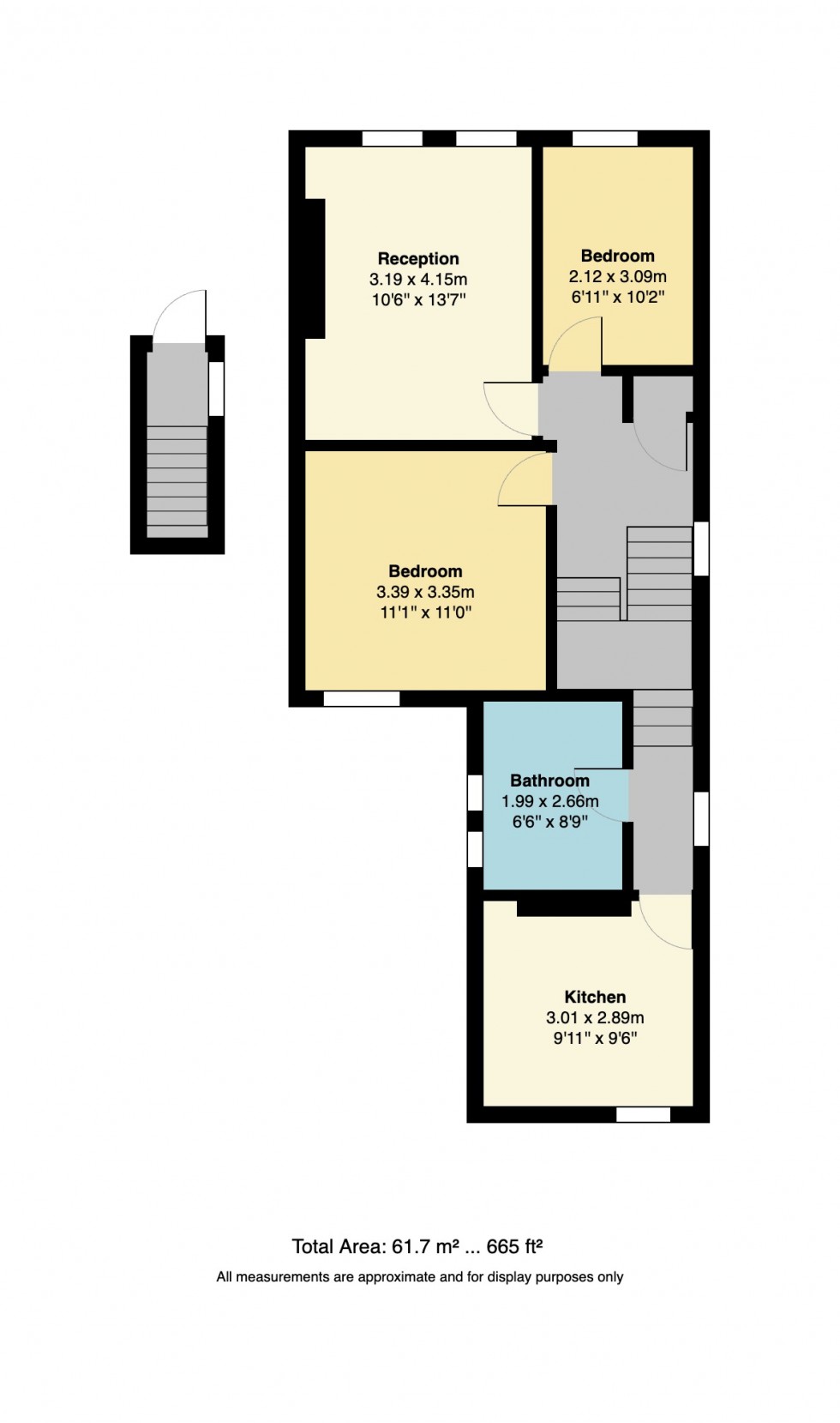 Floorplan for Kingsfield Road, Herne Bay, Kent